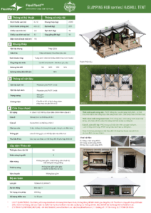 Triple Cones tent technical specifications