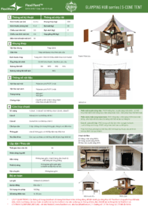 Single Cone tent technical specifications
